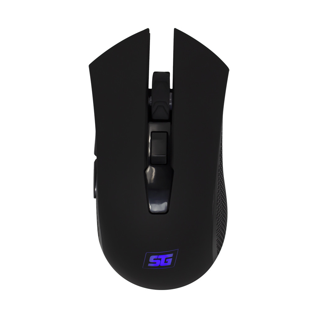 Mouse Gamer Vorago Start The Game Mo-600 Inalambrico 2400 Dpi  Negro