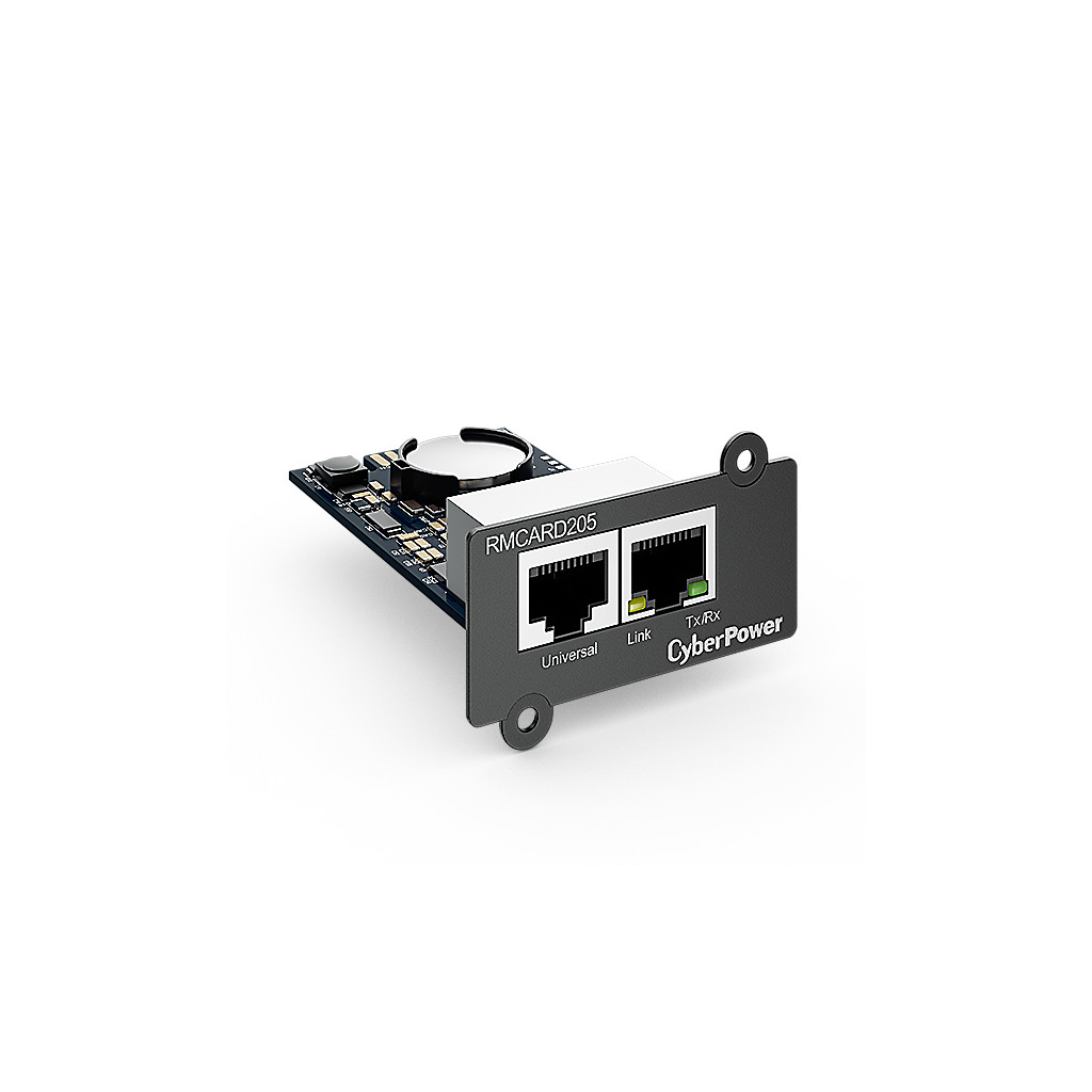 Cyberpower Tarjeta De Monitoreo, 2X Rj-45, Rmcard205 .
