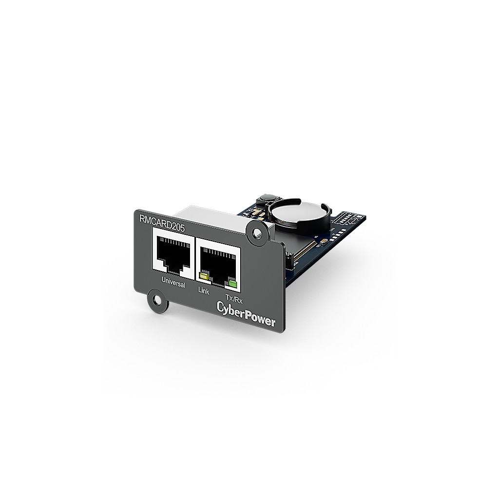 Cyberpower Tarjeta De Monitoreo, 2X Rj-45, Rmcard205 .