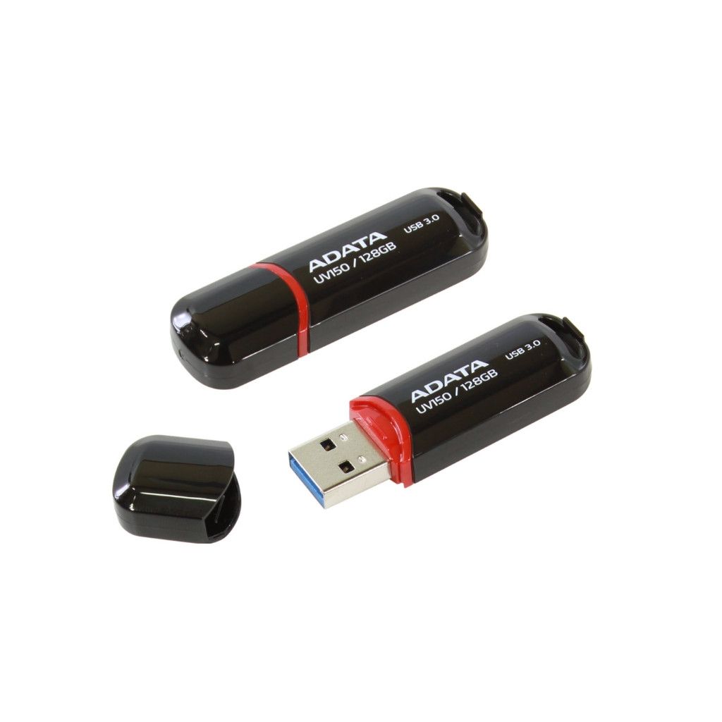 Memoria Flash Usb Adata Auv150-128G-Rbk  Negro