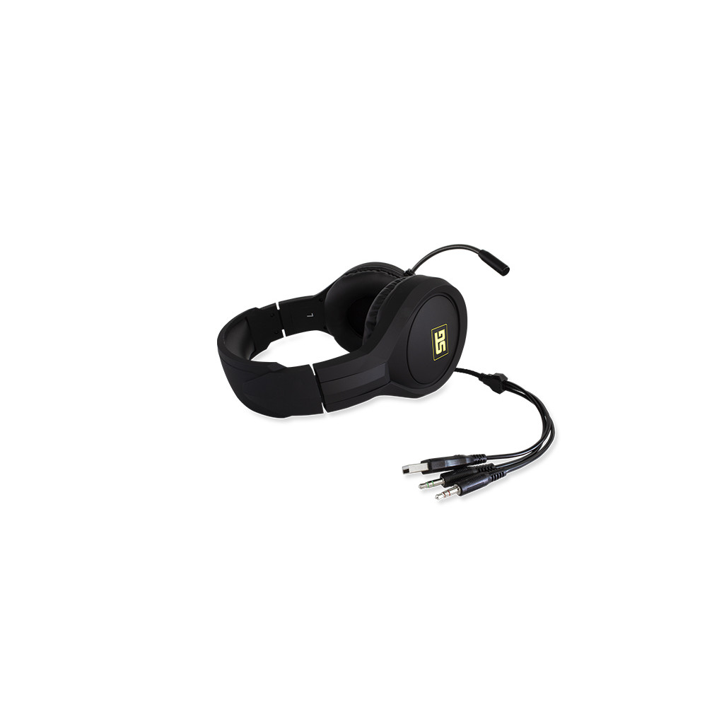 Diadema Gamer Vorago Start The Game Hs-501 3.5Mm Rgb 40Mm
