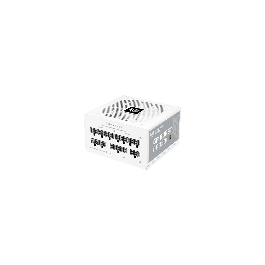 Fuente De Poder Modular Balam Rush Gr850G 850W 80 Plus Gold Atx Blanco Br-940320