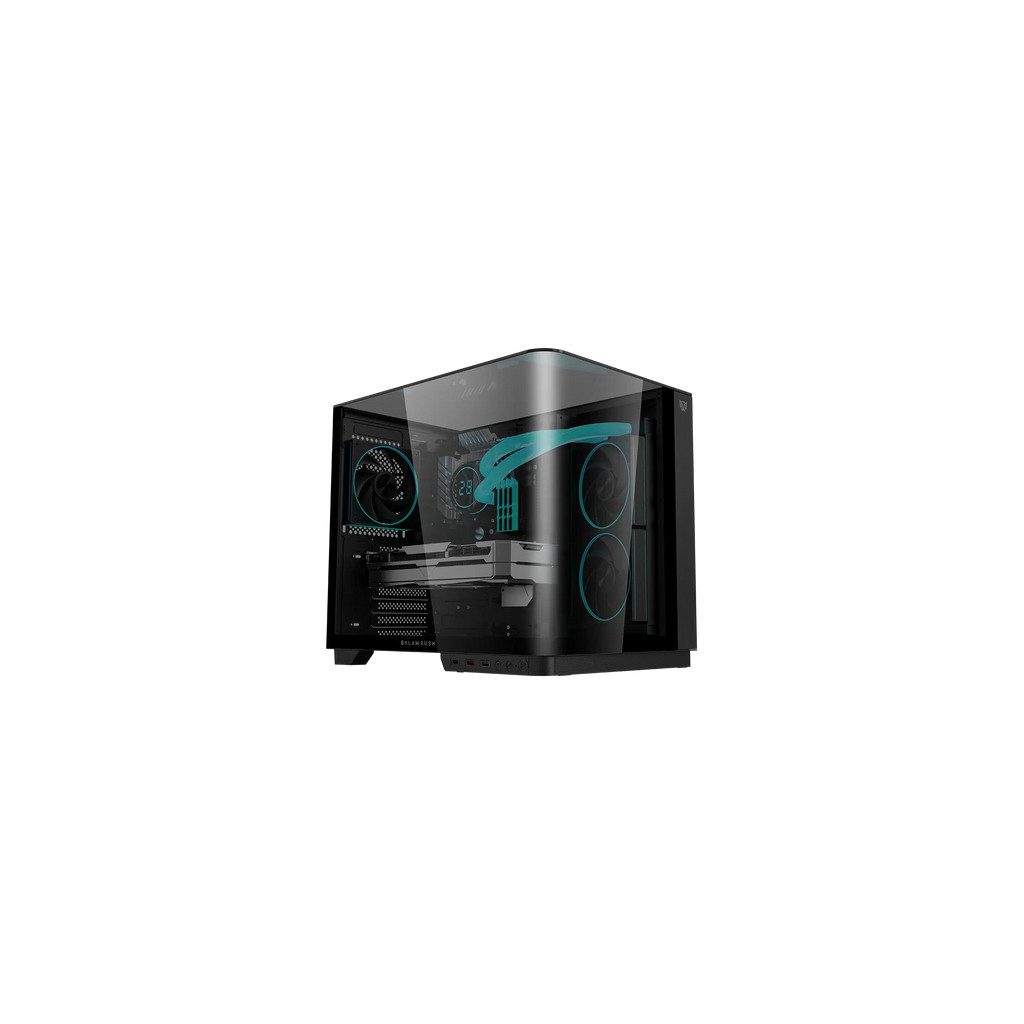Gabinete Gamer Balam Rush Curve 6800 Media Torre Atx M-Atx Itx Negro Br-941570