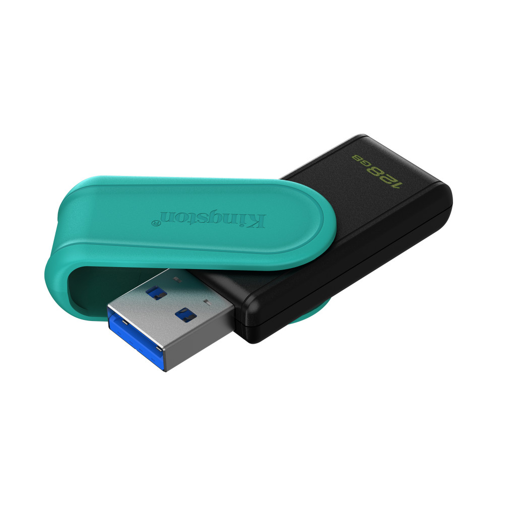 Memoria Usb Kingston Exodia S 128Gb Usb 3.2 Gen1 Negro/Turquesa Dtxs/128Gb