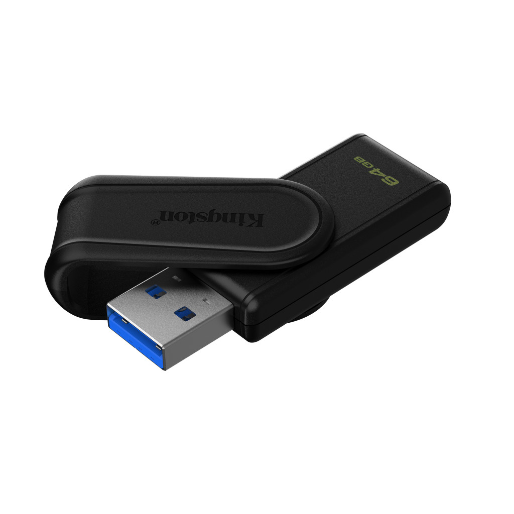 Memoria Usb Kingston Exodia S 64Gb Usb 3.2 Gen 1 Negro Dtxs/64Gb