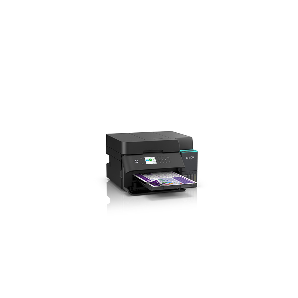 Impresora Multifuncional Epson L6370 A Color Wifi Ethernet Duplex Negro Ecotank C11Cl43301