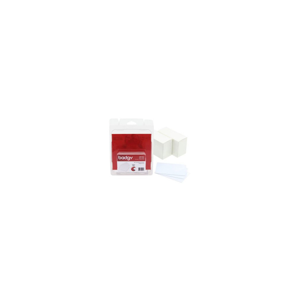 Tarjetas Pvc Evolis Cal. 020 Para Impresora De Credenciales Badgy Cbgc0020W