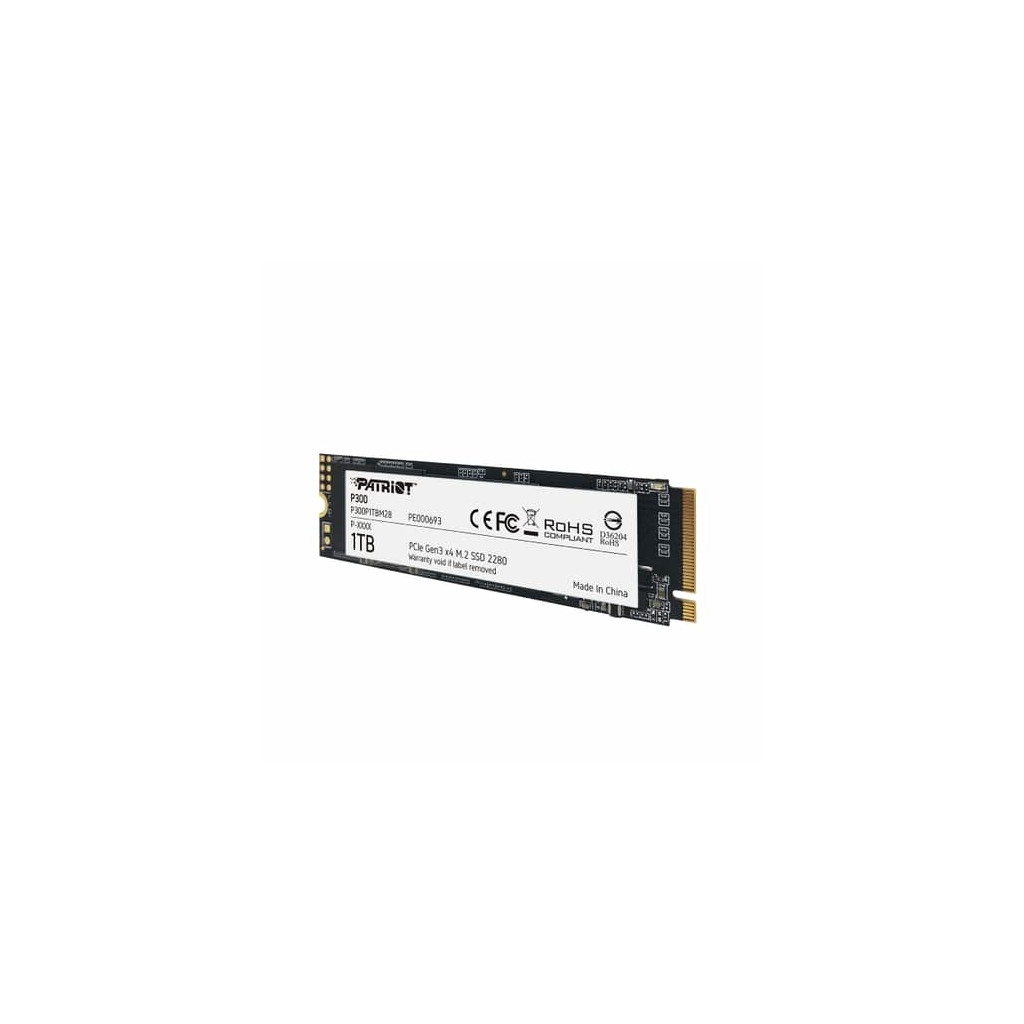 Unidad Ssd M.2 Patriot P300 1Tb 2280 Pcie Gen 3 P300P1Tbm28