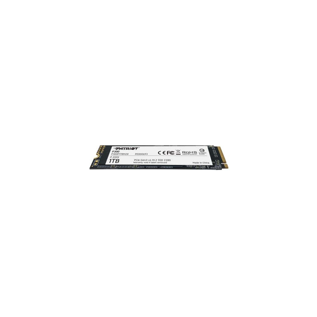 Unidad Ssd M.2 Patriot P300 1Tb 2280 Pcie Gen 3 P300P1Tbm28