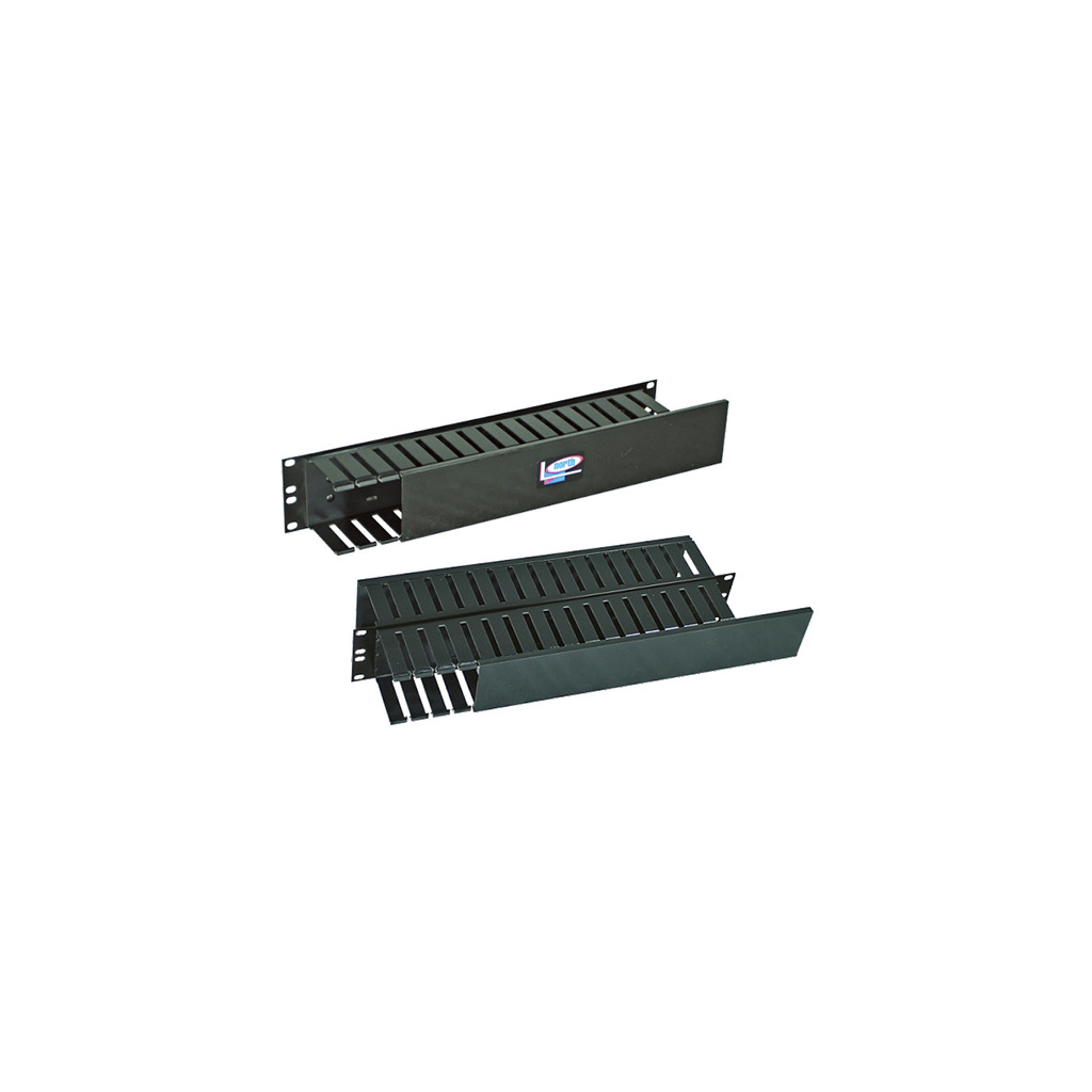 Organizador Horizontal North System Acero Al Carbón,Negro 93 Kg 62Cm