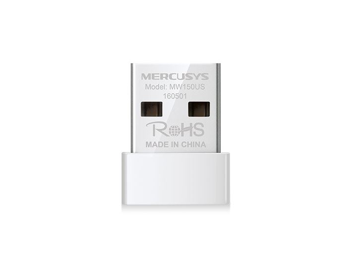 Adaptador Wifi Usb Mercusys Nano Inalambrico N150  Mw150Us
