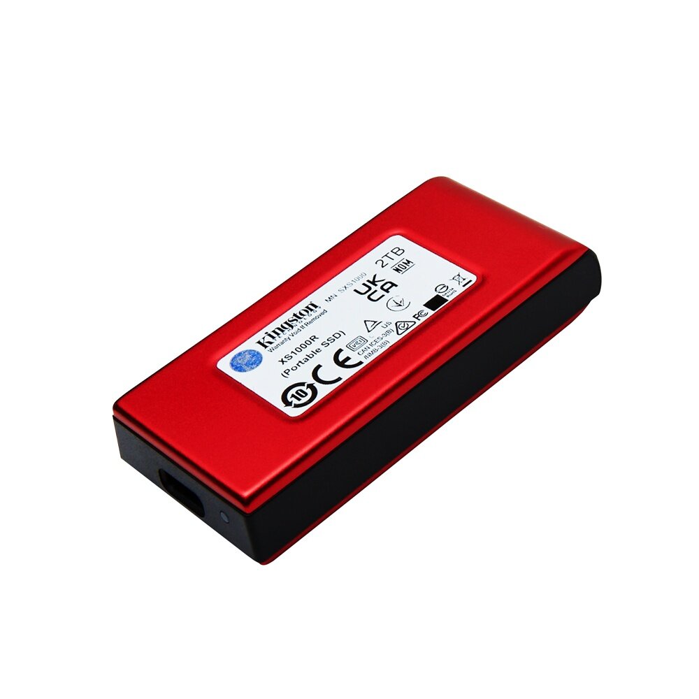 SSD externo Kingston XS1000 1TB trasero