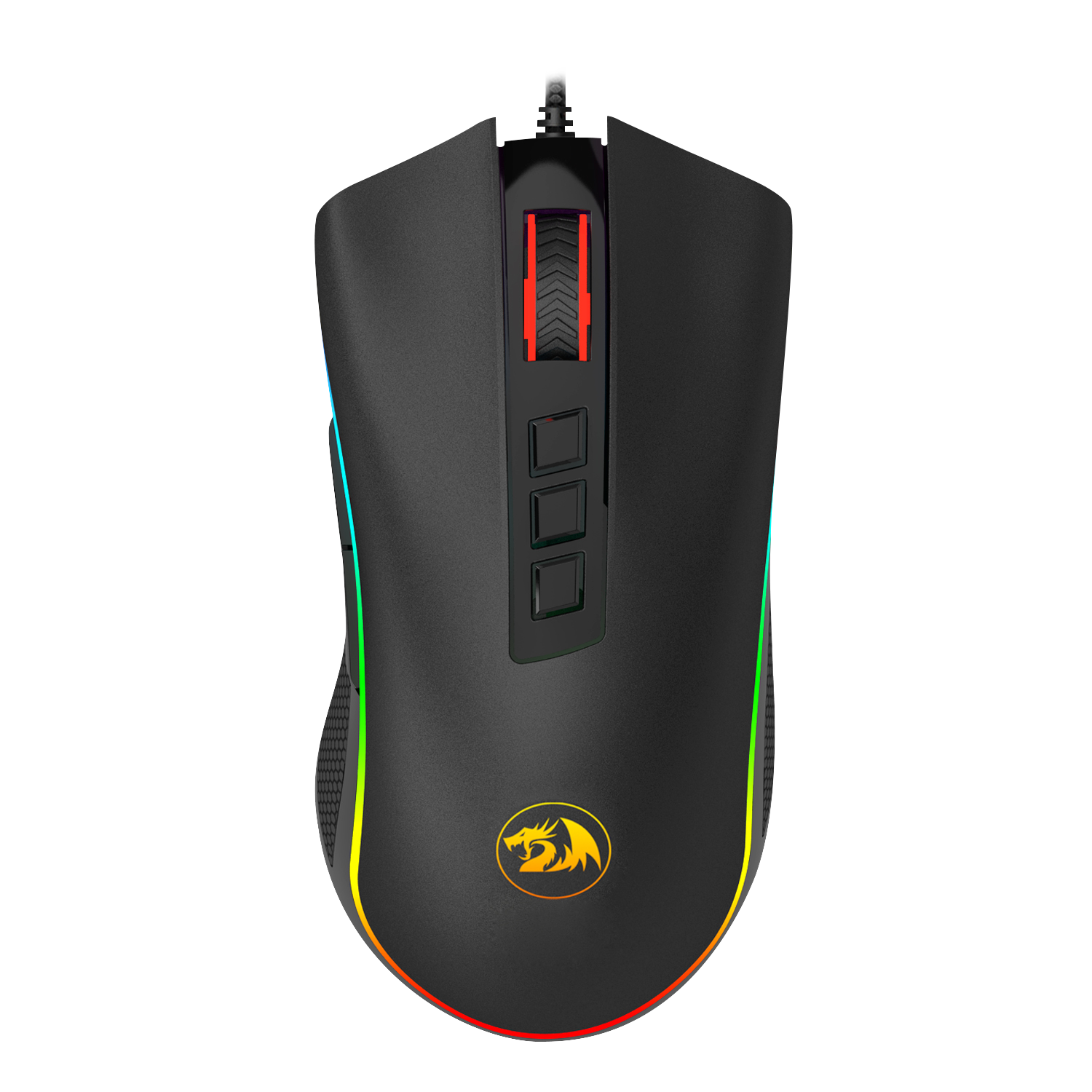Mouse Gamer Redragon M711 Fps Cobra 100-24000 Dpi Negro Rgb