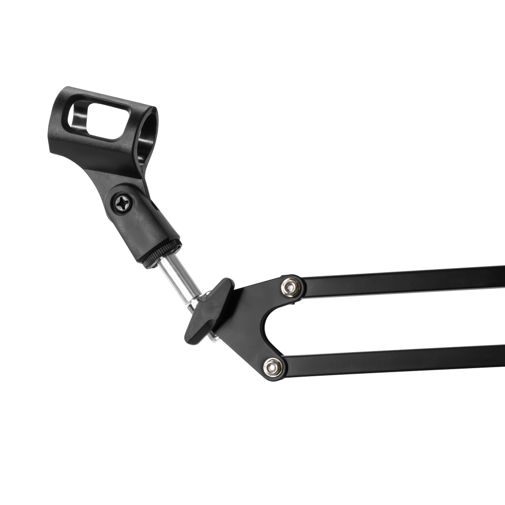 Brazo Para Microfono Game Factor Mag500 Ajustable Xl Negro