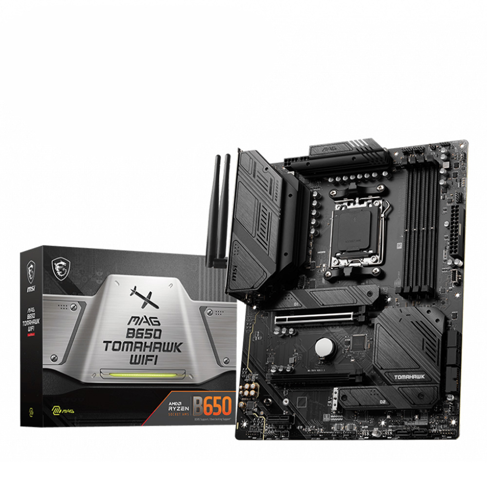 Tarjeta Madre Msi Mag B650 Tomahawk Wifi Amd Ryzen Am5 Ddr5 M.2 Pci-E 4.0