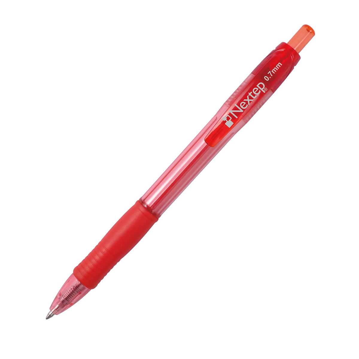 Boligrafo Nextep Ne-062R De Gel Punto Medio 0.7Mm Tinta Roja 6 Piezas