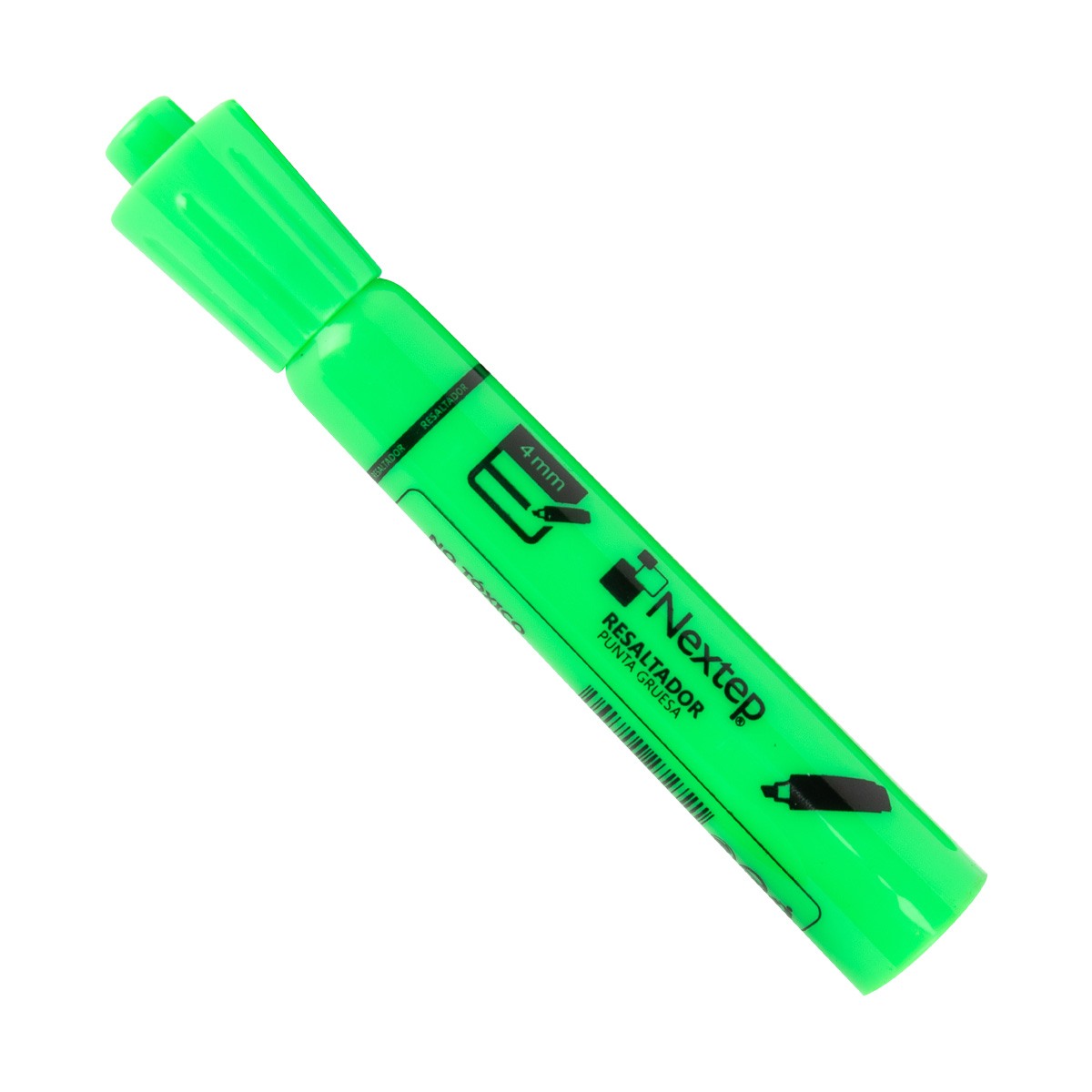 Marcador Resaltador Nextep Color Verde C/12 Pzas NE-079V