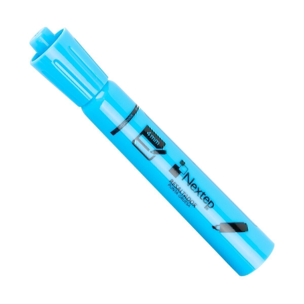 Marcador Resaltador Nextep Color Azul C/12 Pzas NE-079Z