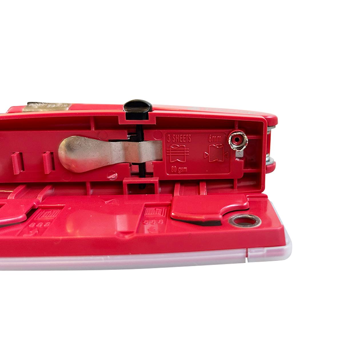 Engrapadora Nextep Ne-105D Plástico Media Tira Dual Perforadora 2 Orificios