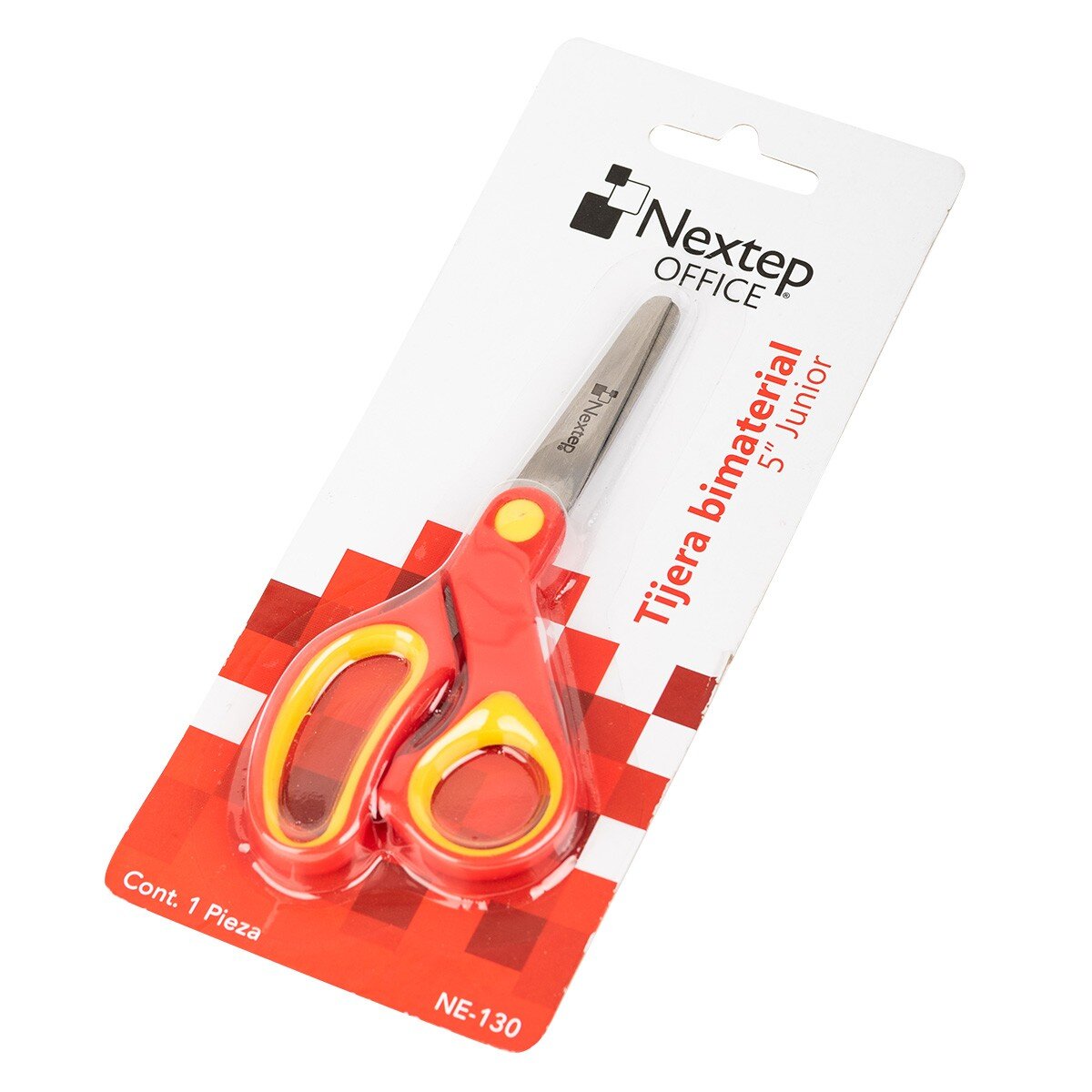 Tijera Nextep Bimaterial 5" Junior Punta Roma NE-130