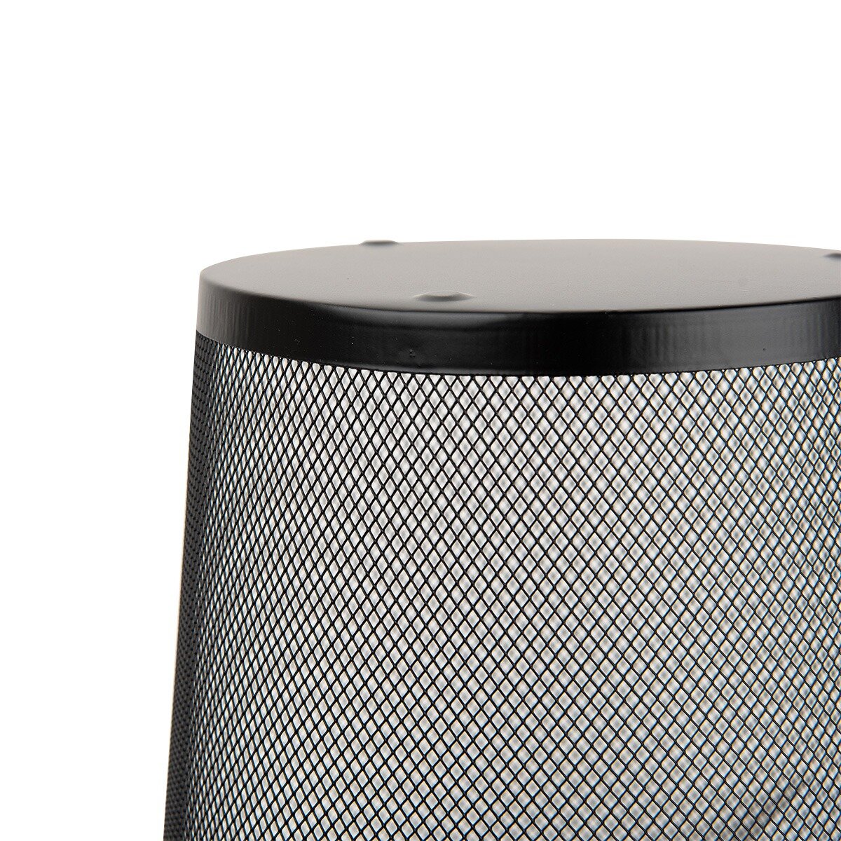 Cesto De Malla Nextep Redondo 16L Color Negro