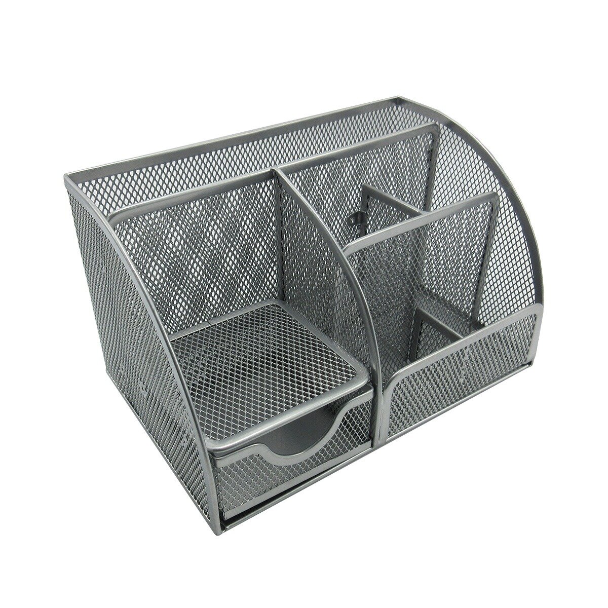 Organizador Malla Metalica Nextep 7 Secciones Plata