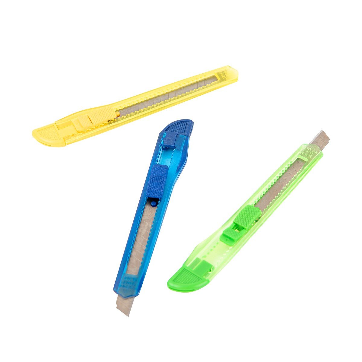 Cutter Plastico Nextep Chico Navaja 9Mm Caja Con 12