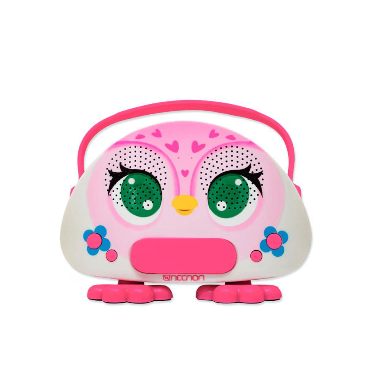 Bocina Karaoke Necnon Birdie Con Microfono Bluetooth Usb 3.5Mm