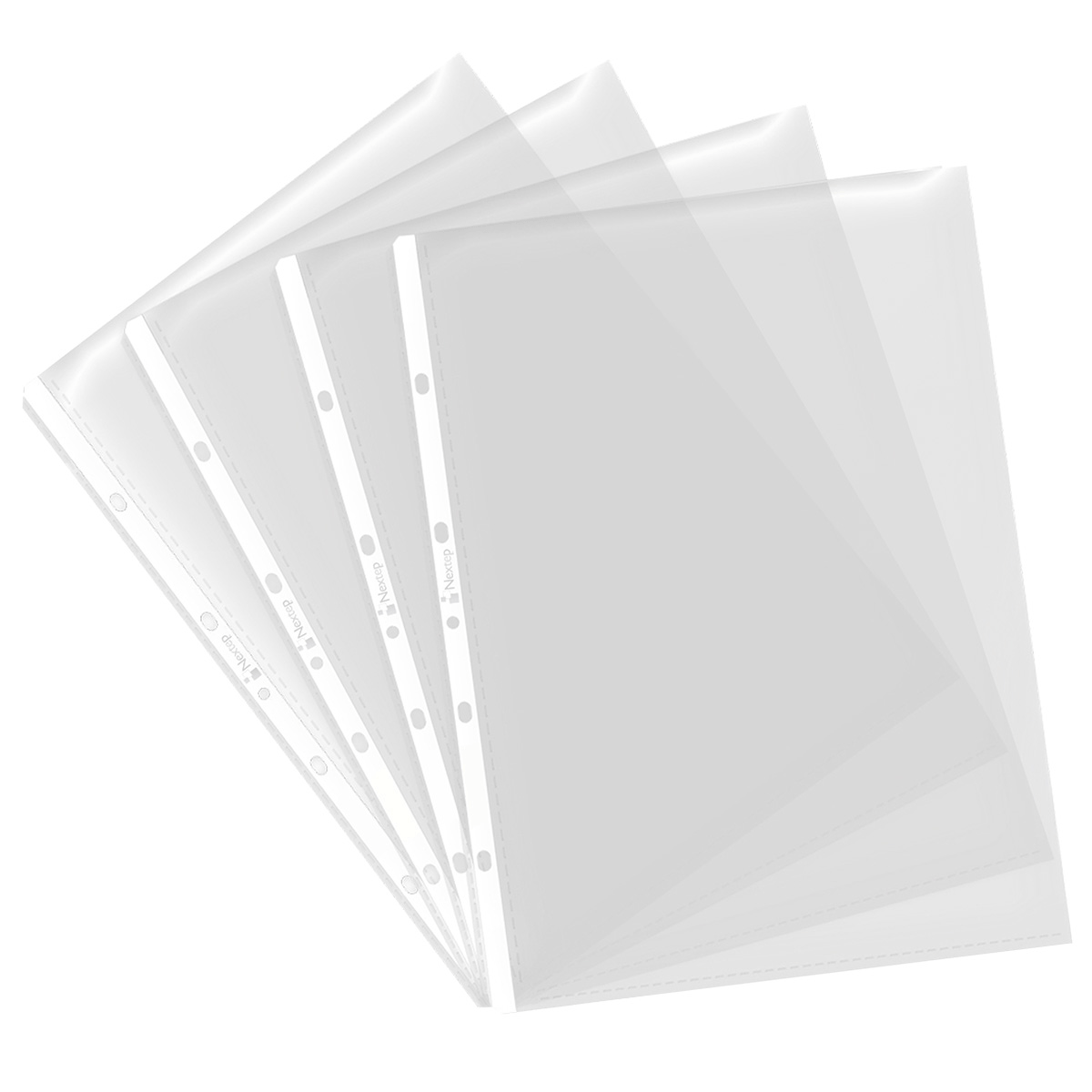 Protector De Hojas Nextep Ne-020 Económica Tamaño Carta Caja Con 100 Piezas