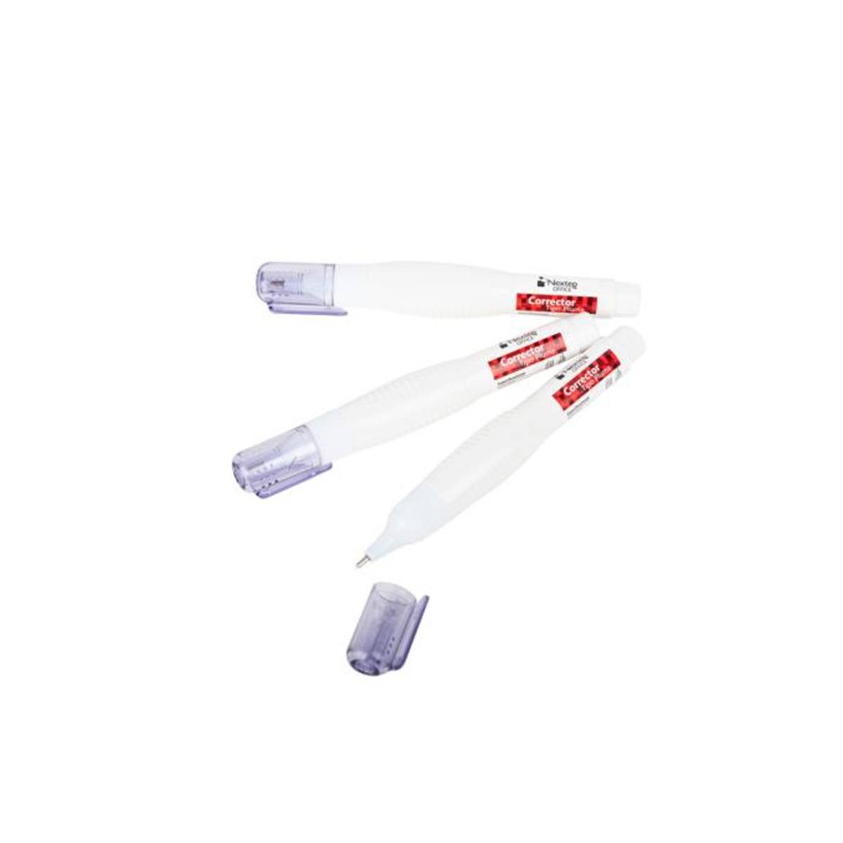 Bundle Corrector Nextep Ne-068 B Tipo Pluma 8Ml Punta Metalica 12 Piezas