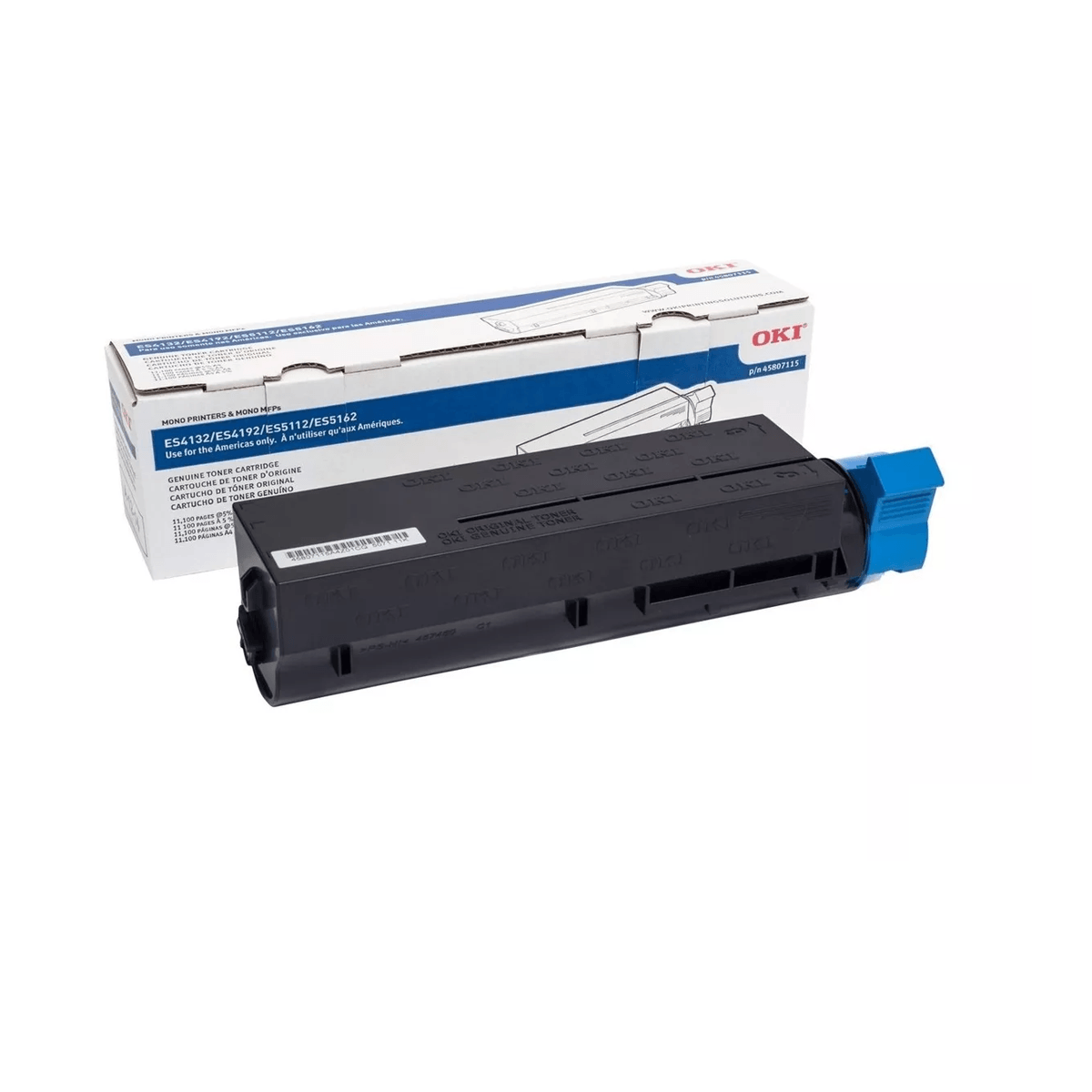 Toner Okidata 12,000 Páginas Negro 45807115