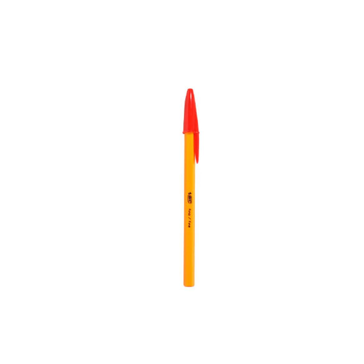 Boligrafo Bic F-290 Rojo Punto Fino Paq C/12