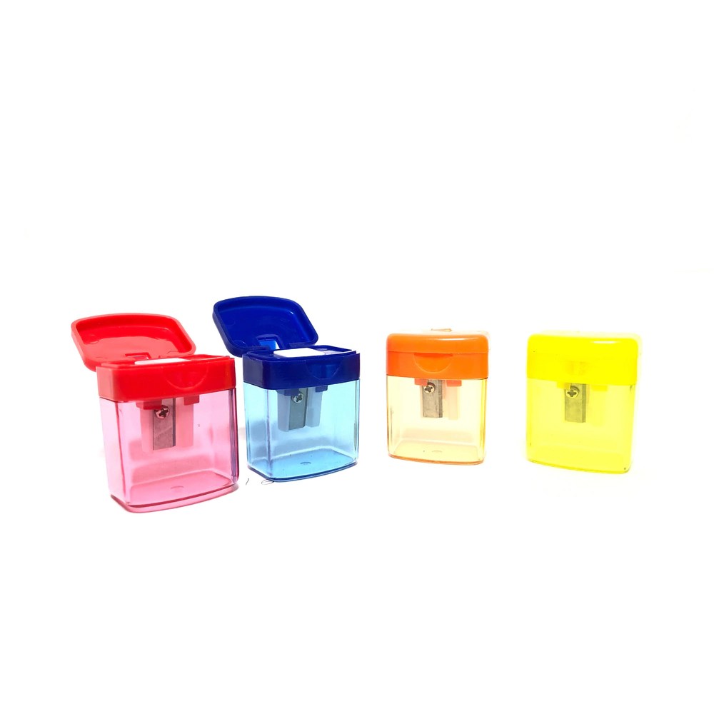 Sacapuntas Barrilito Con Deposito Mediano Caja C/12 Pzas