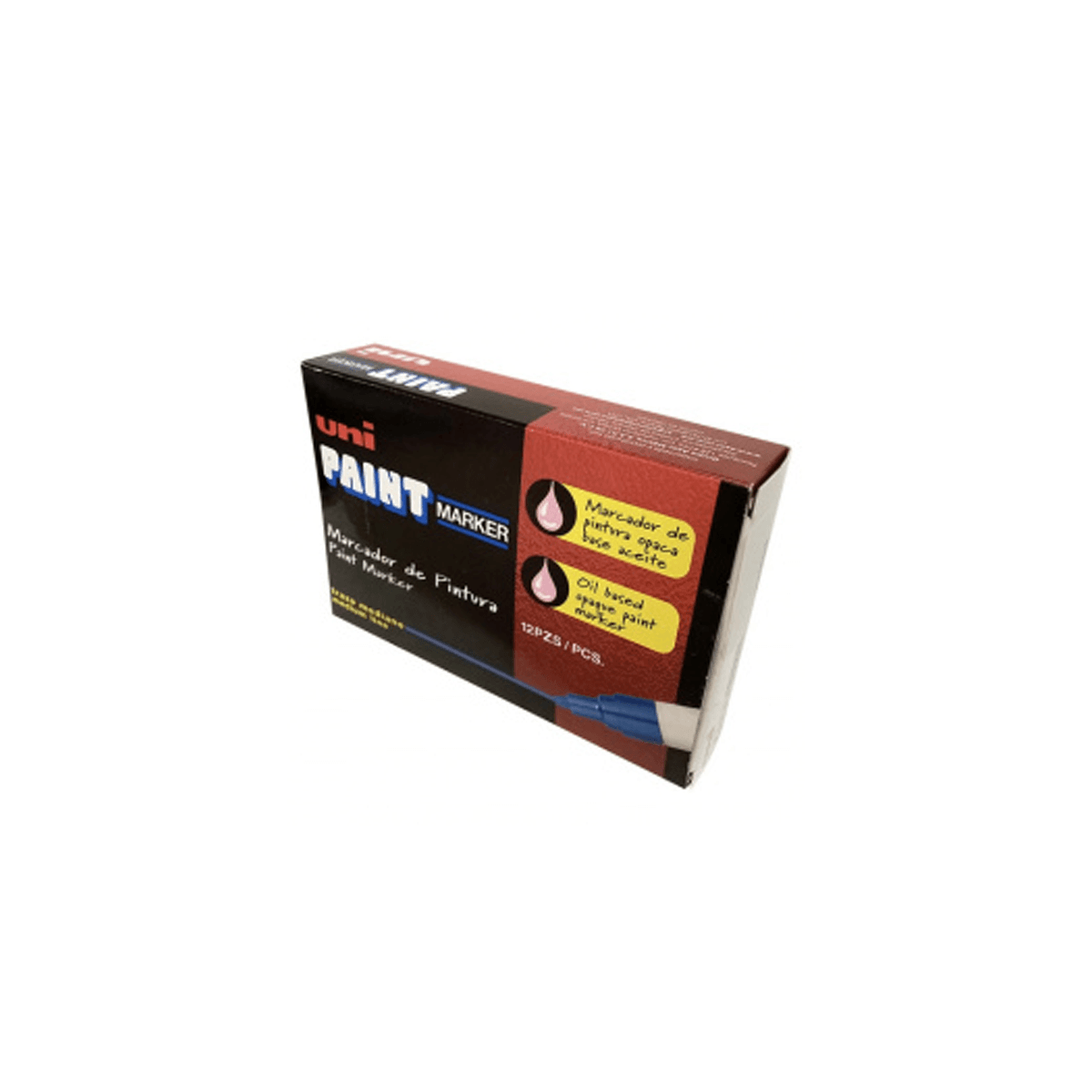 Marcador Azor Px-20 Uniball Paint Color Verde C/12 Pzas