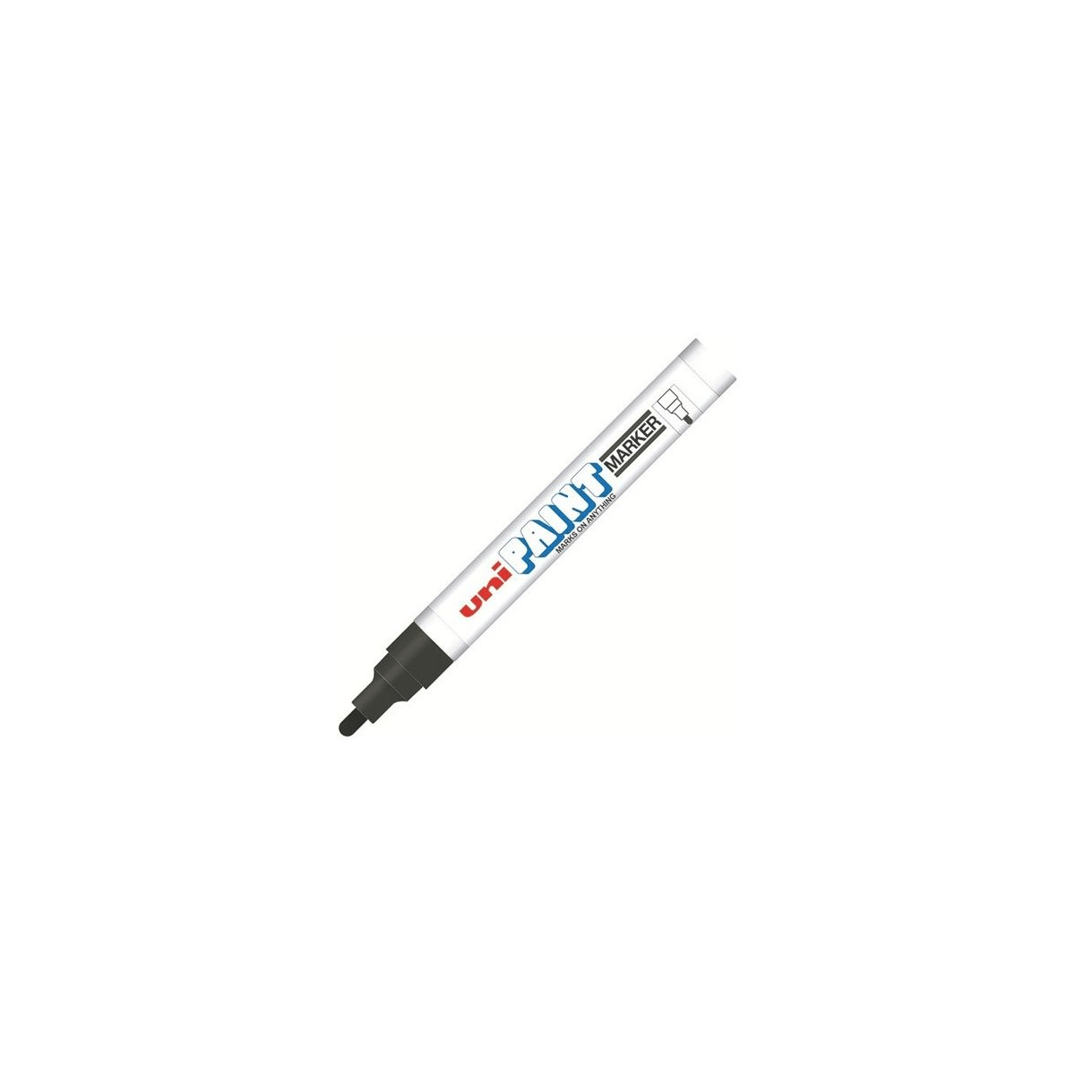 Marcador Azor Px-20 Uniball Paint Color Negro C/12 Pzas