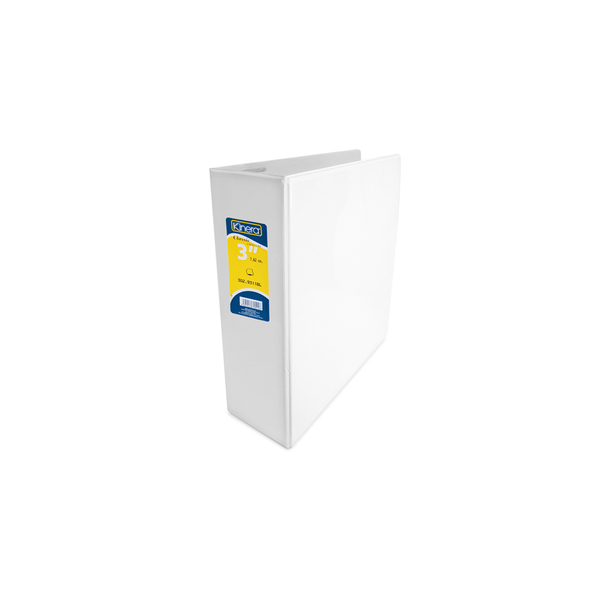 Carpeta Kinera Vinil Aro "D" 3" Blanca C/8