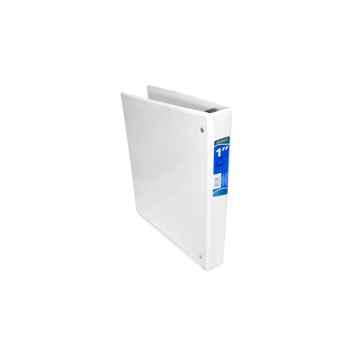 Carpeta Kinera Vinil Aro "O" 1" Blanca Articulos Escolar Y Oficina