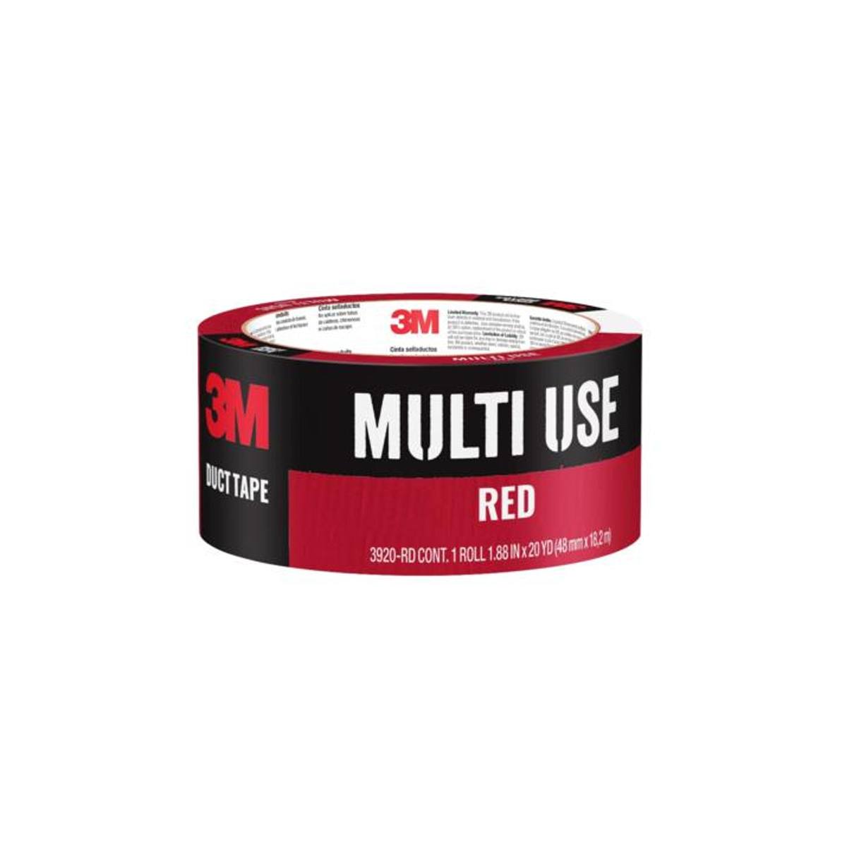 Cinta Sellaductos 3M Roja Multiusos Rollo 48Mmx18.2M 1 Pza