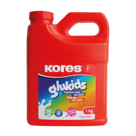 Pegamento Kores Blanco Glukids 1 Kg Articulos Escolar Y Oficina