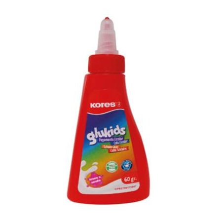 Pegamento Liquido Kores Blanco Glukids 60Grs