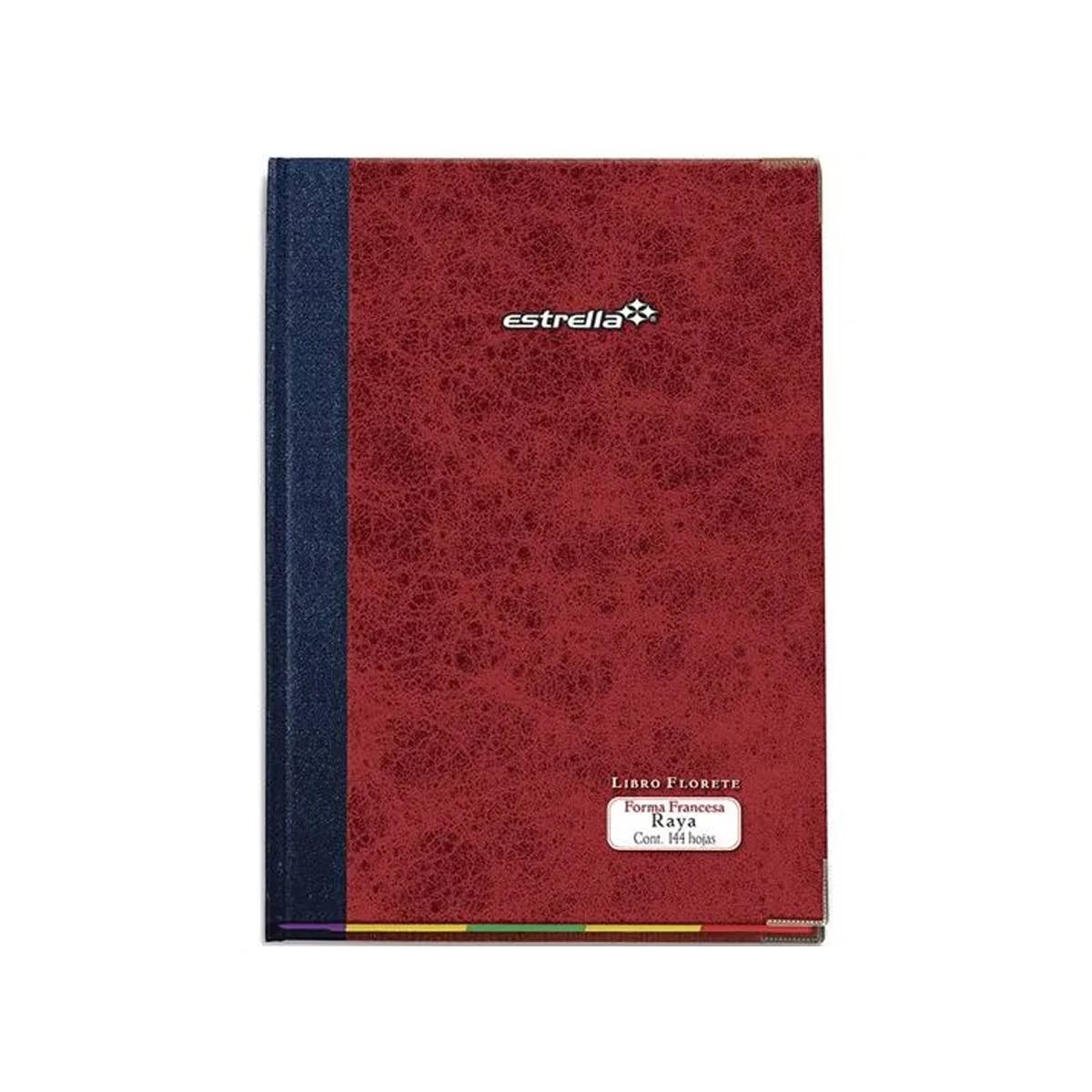 Libro Estrella Florete Raya 144 Hjs Francesa