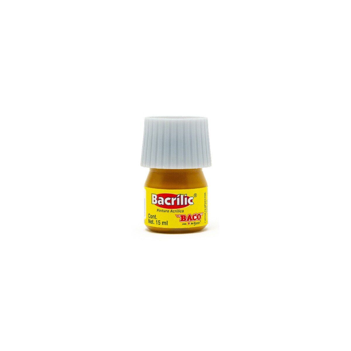 Pintura Baco Acralica Ocre 15Ml C/10 Articulos Escolar Y Oficina
