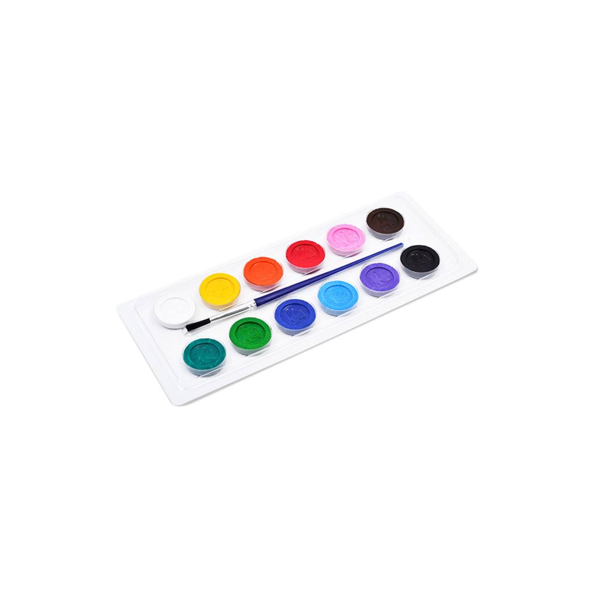 Pinturas Acuarela Pelikan Escolar 12 Colores