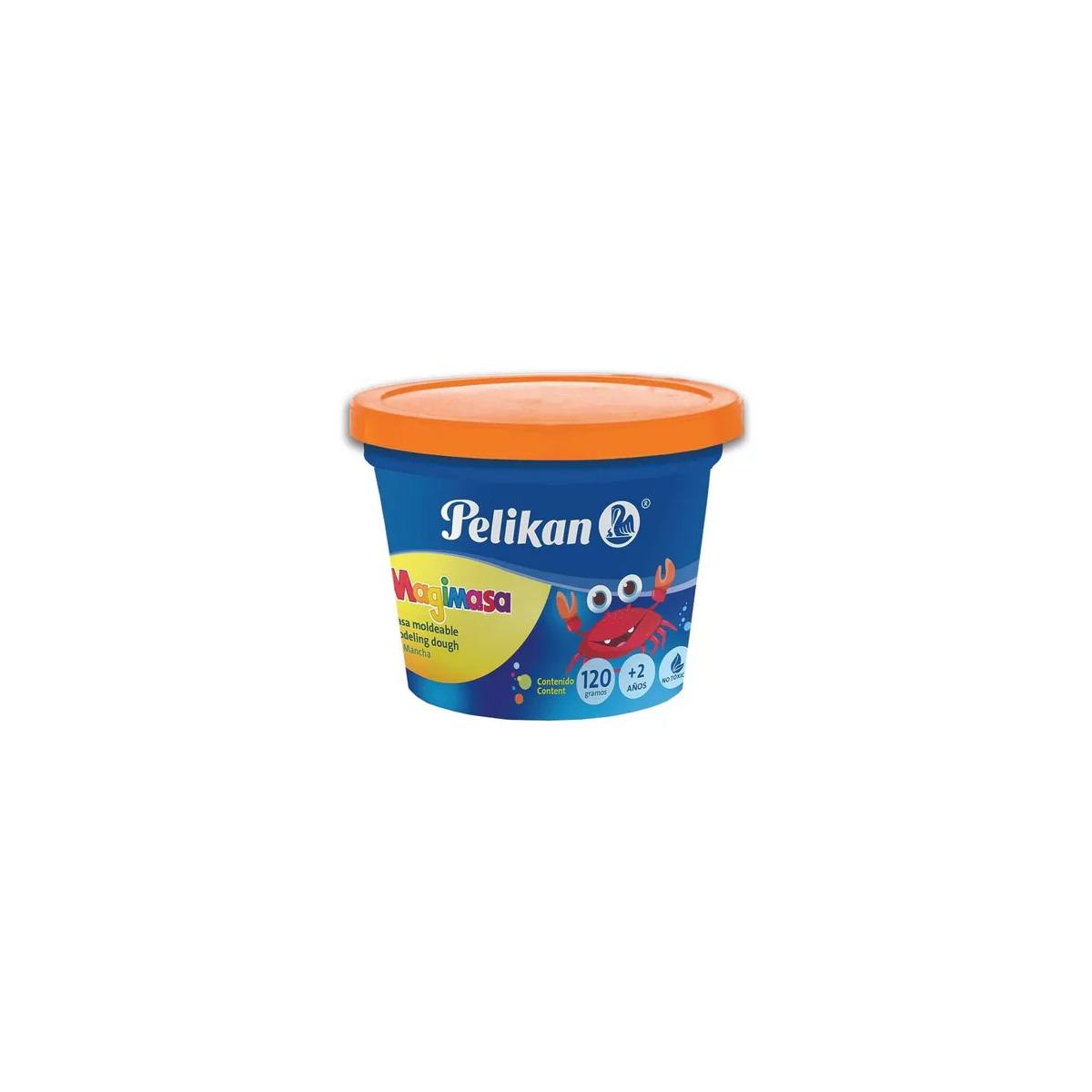 Masa Moldeable Pelikan Naranja 120 Grs Articulos Escolar Y Oficina