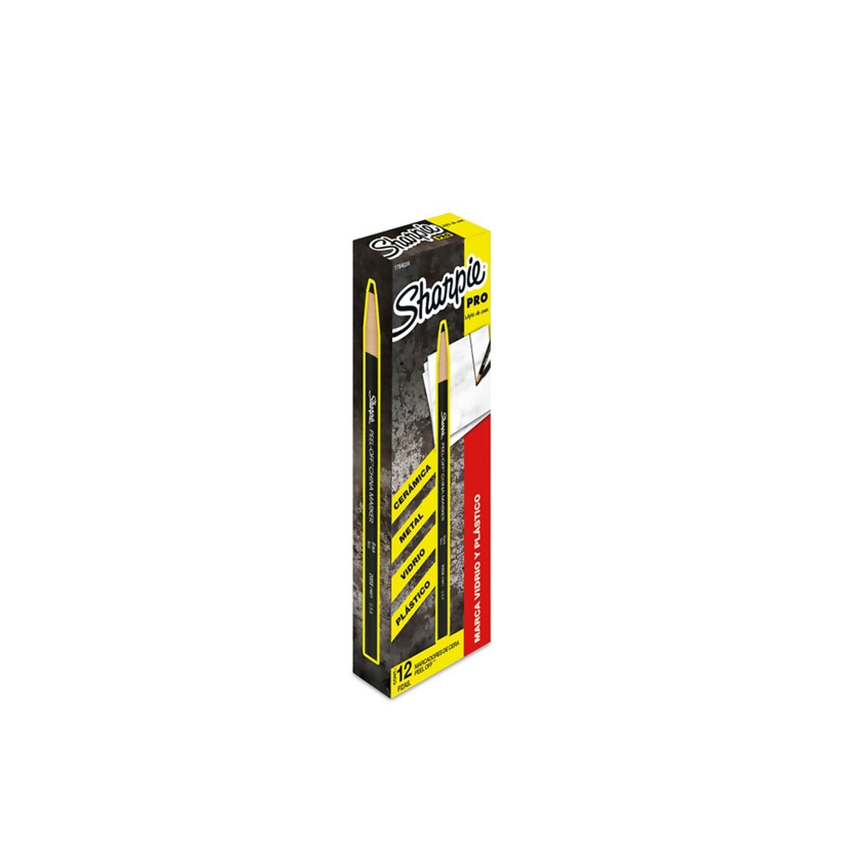 Marcador Cera Berol Mirado 173 Negro Paq C/12