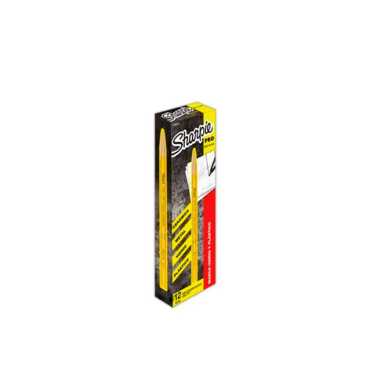Marcador Cera Berol Mirado 170 Amarillo Paq C/12