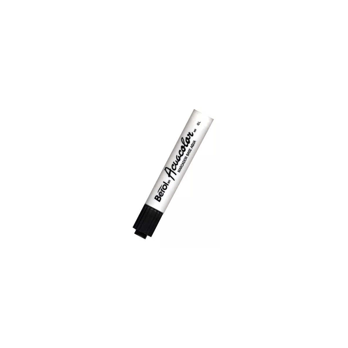 Marcador Berol Base Agua Acuacolor Negro Paq C/12