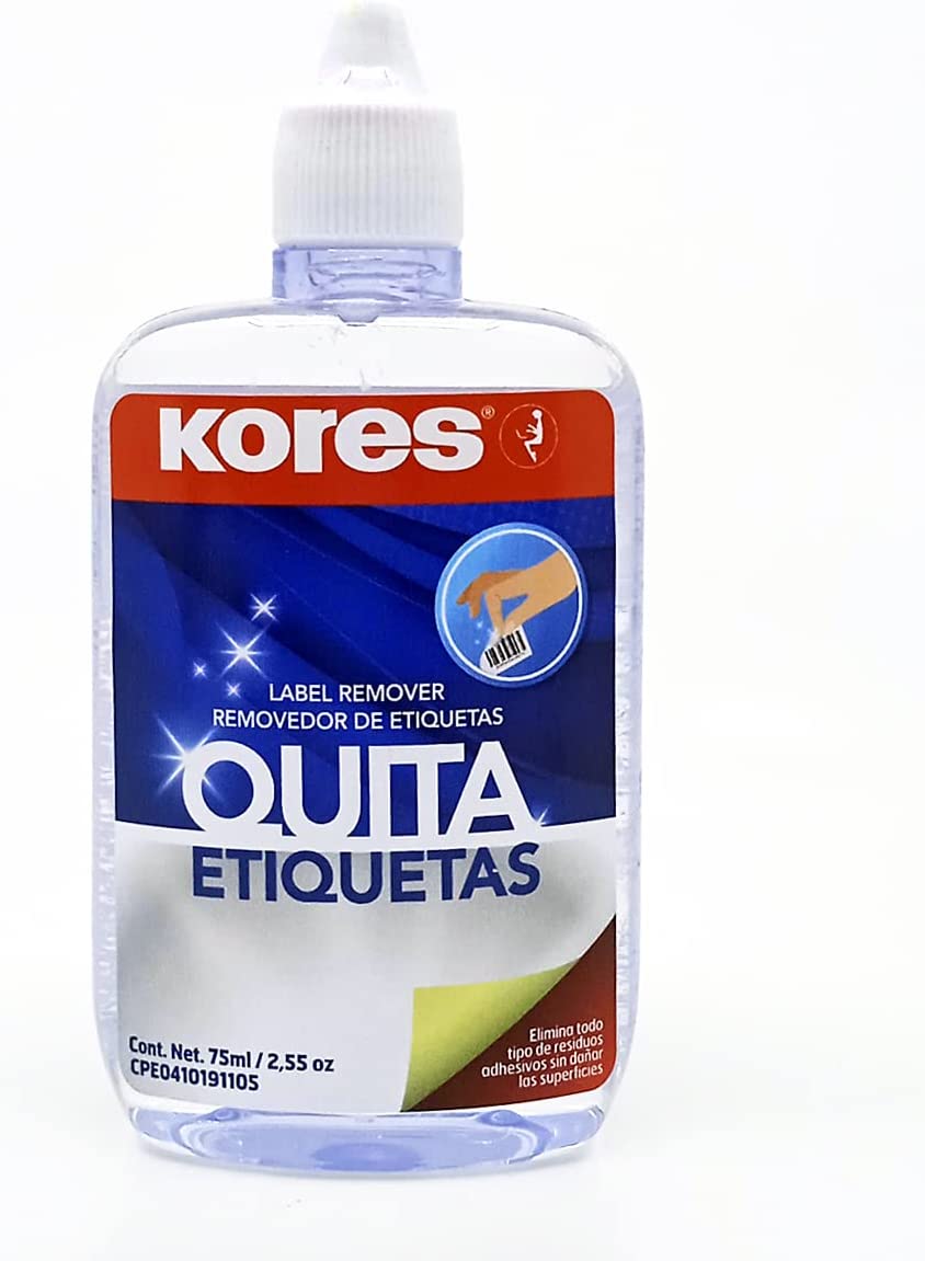 Quita Etiquetas Kores 75 Ml Articulos Escolar Y Oficina