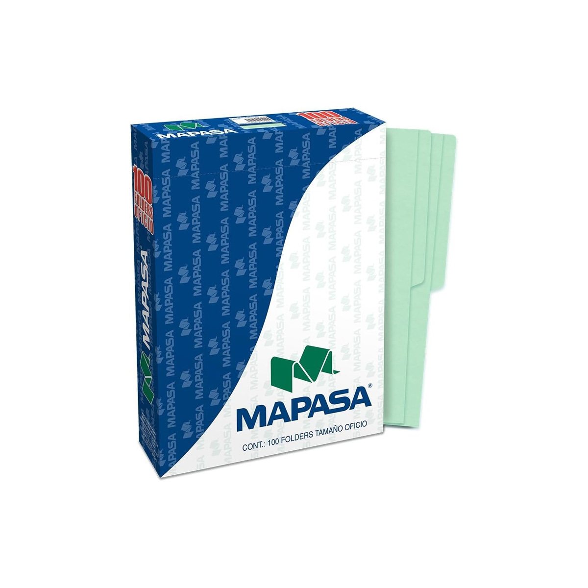 Folders Mapasa Verde Oficio Articulos Escolar Y Oficina