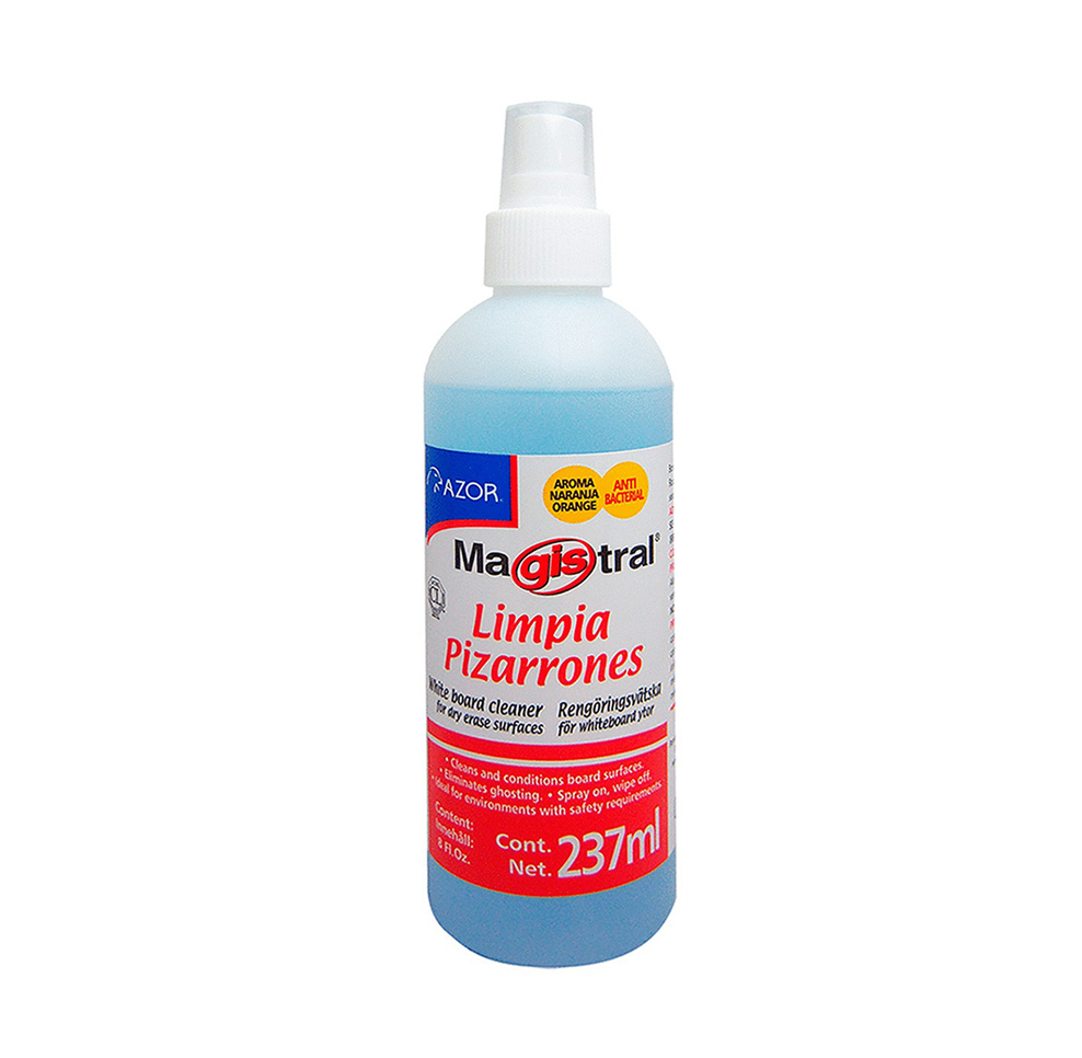 Spray Magistral 1834 Limpia Pizarron Blanco Plastico